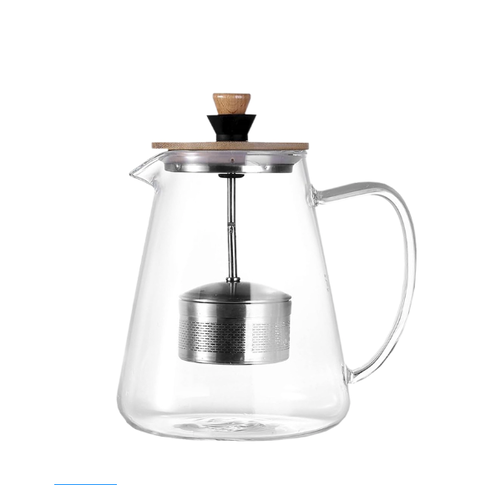 CH'A Tea Lift & Lock Glass Teapot with Infuser