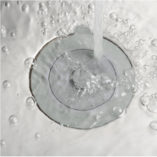 Full Circle Sinksational Sink Stopper and Strainer Grey