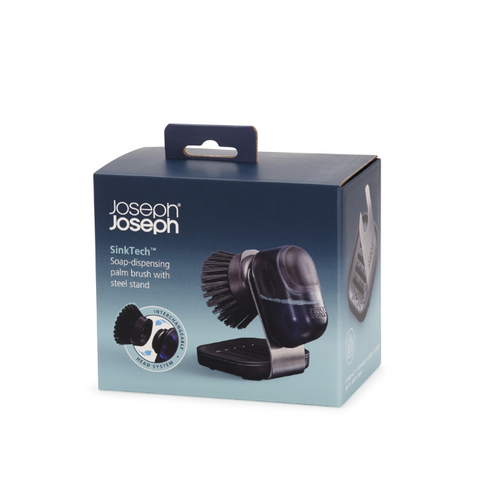 Joseph Joseph SinkTech Palm Soap Dispensing Brush with Stand