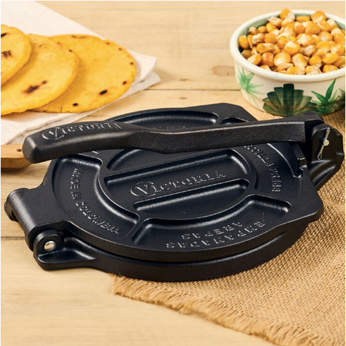 Victoria Tortilla Press Cast Iron 8 Inch Victoria