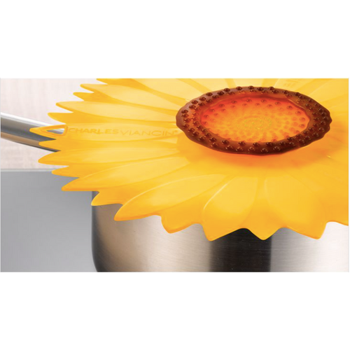 CHARLES VIANCIN Lid Silicone Sunflower 28 cm
