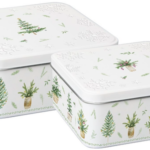 IHR Tin Festive Holiday Large IHR Tin Festive Holiday Large