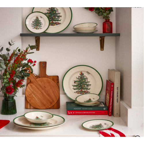 Spode Christmas Tree Dinnerware Set 12 Piece Spode Christmas Tree Dinnerware Set 12 Piece