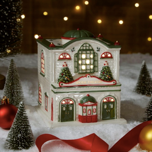 Spode Christmas Tree LED Village Theatre Spode Christmas Tree LED Village Theatre