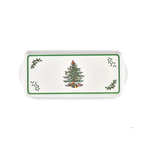 Spode Christmas Tree Melamine Sandwich Tray Spode Christmas Tree Melamine Sandwich Tray