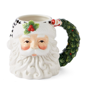 Spode Christmas Tree Santa Toby Mug Spode Christmas Tree Santa Toby Mug