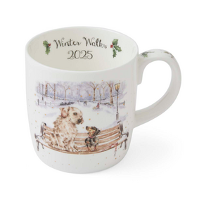 Wrendale Wrendale Mug Annual Winter Walks 14oz Wrendale Wrendale Mug Annual Winter Walks 14oz