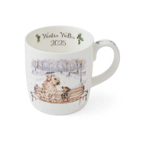Wrendale Wrendale Mug Annual Winter Walks 14oz Wrendale Wrendale Mug Annual Winter Walks 14oz
