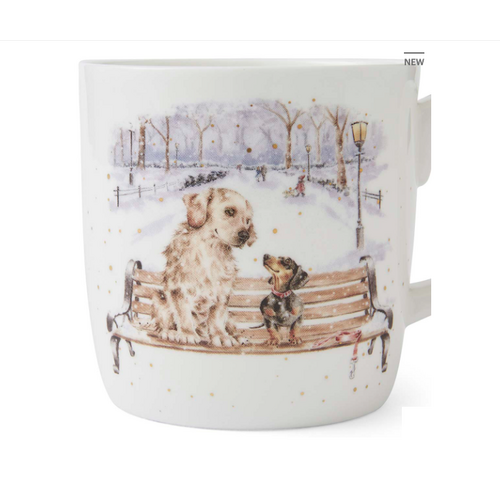 Wrendale Wrendale Mug Annual Winter Walks 14oz Wrendale Wrendale Mug Annual Winter Walks 14oz
