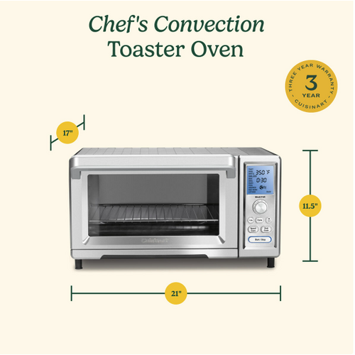 Cuisinart Chef’s Convection Toaster Oven Cuisinart Chef’s Convection Toaster Oven