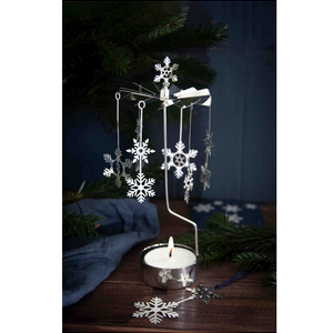 Pluto Design Rotary Candle Snowfall