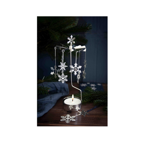 Pluto Design Rotary Candle Snowfall