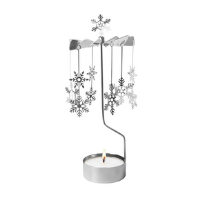 Pluto Design Rotary Candle Snowfall Pluto Design Rotary Candle Snowfall