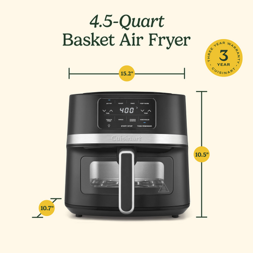 Cuisinart Air Fryer 4.5qt Basket