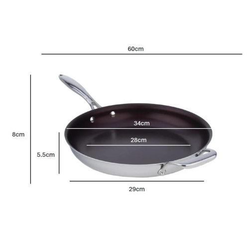 Meyer MEYER Supersteel Non-Stick 32cm Fry Pan Meyer MEYER Supersteel Non-Stick 32cm Fry Pan