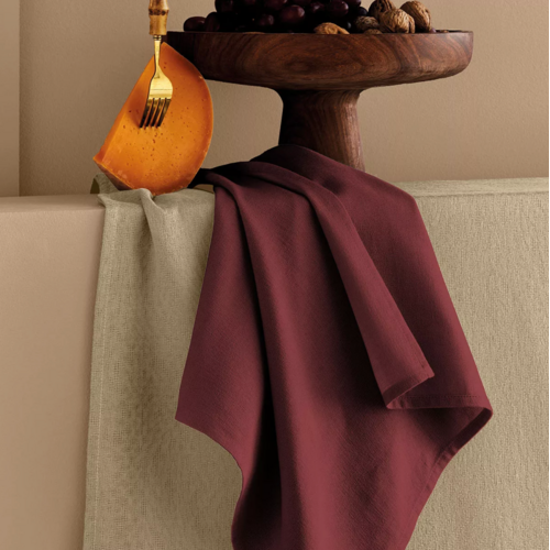 Garnier Thiebaut Bastide Napkin Garance Red Garnier Thiebaut Bastide Napkin Garance Red