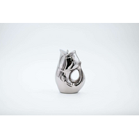 Gurgle Pot Ornament Silver
