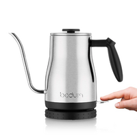 Gooseneck Electric Kettle 1L Matte Chrome