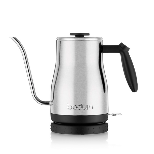 Bodum Gooseneck Electric Kettle 1L Matte Chrome