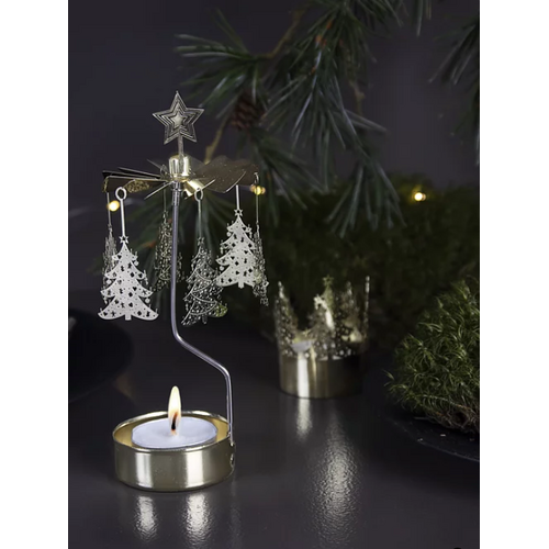 Pluto Design Rotary Candle Christmas Tree Pluto Design Rotary Candle Christmas Tree