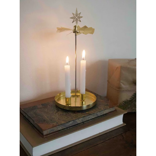 Pluto Design Rotary Candle Large Northern Star