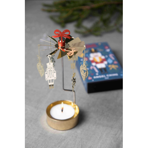 Pluto Design Rotary Candle Noel