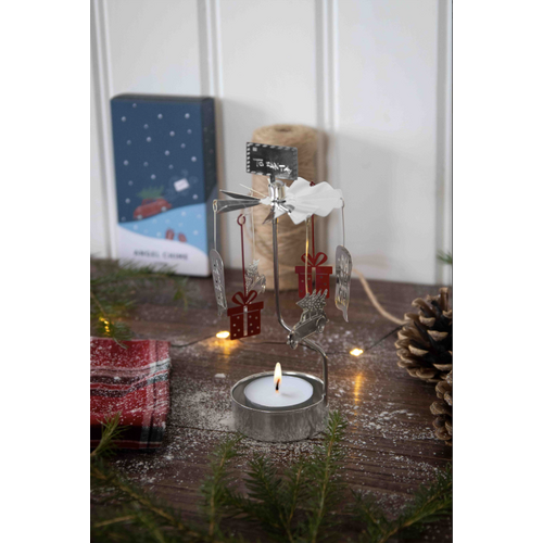 Pluto Design Rotary Candle To Santa