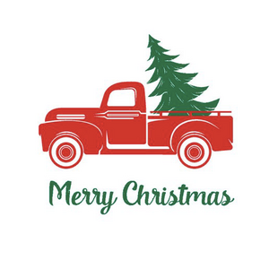 Euroscrubby Swedish Cloth Christmas Truck Euroscrubby Swedish Cloth Christmas Truck