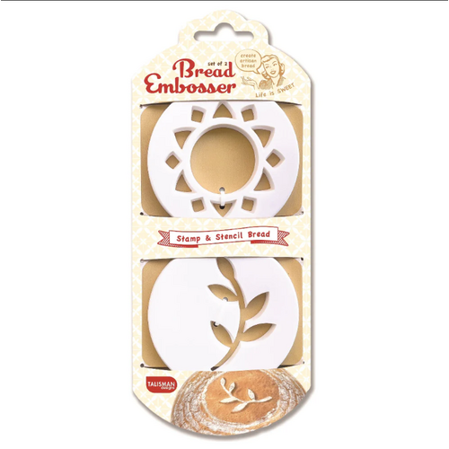TALISMAN DESIGNS Bread Embossers Set of 2 TALISMAN DESIGNS Bread Embossers Set of 2