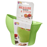 Measure Rinse and Strain Tool Green