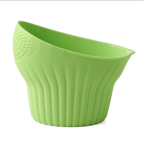 TALISMAN DESIGNS Measure Rinse and Strain Tool Green TALISMAN DESIGNS Measure Rinse and Strain Tool Green