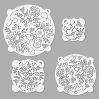 Stencil Bee Set of 4 Sizes