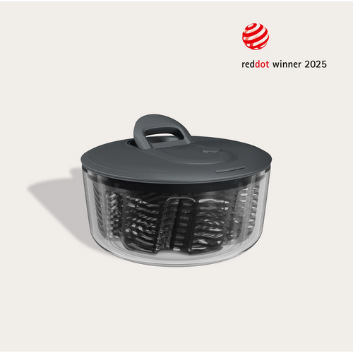 Zyliss Zyliss Easy Spin Salad Spinner Grey Small