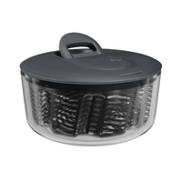 Zyliss Easy Spin Salad Spinner Grey Large