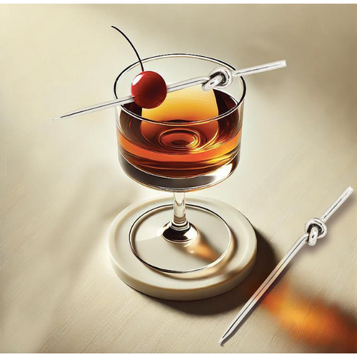 Abbott Knot Cocktail Pick Silver Abbott Knot Cocktail Pick Silver