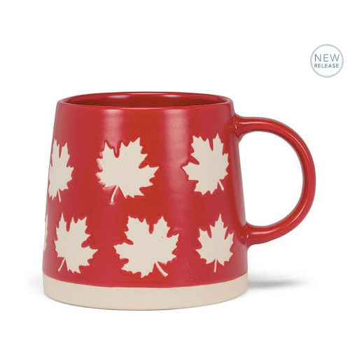 Abbott Mug Maple Leaves Red Abbott Mug Maple Leaves Red