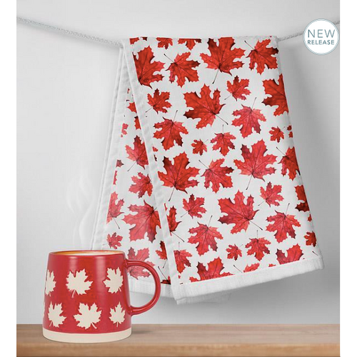 Abbott Mug Maple Leaves Red Abbott Mug Maple Leaves Red