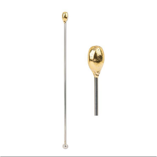 Abbott Swizzle Stick Gold Oval Abbott Swizzle Stick Gold Oval