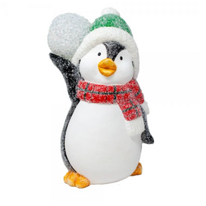 GIFT ESSENTIALS Penguin Lifting LED Snowball GIFT ESSENTIALS Penguin Lifting LED Snowball