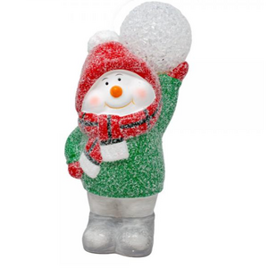 GIFT ESSENTIALS Snowman Lifting LED Snowball GIFT ESSENTIALS Snowman Lifting LED Snowball