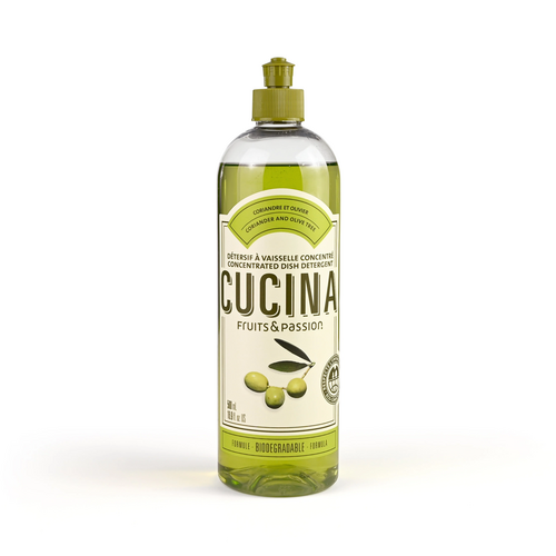 FRUIT & PASSION Cucina Dish Detergent Coriander & Olive Tree 500ml FRUIT & PASSION Cucina Dish Detergent Coriander & Olive Tree 500ml