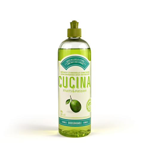 FRUIT & PASSION Cucina Dish Detergent Lime Zest & Cypress 500ml