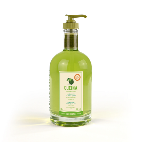 FRUIT & PASSION Cucina Hand Soap Lime Zest & Cypress 500ml