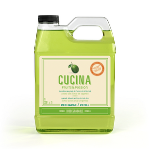 FRUIT & PASSION Cucina Hand Soap Refill Lime Zest & Cypress 1L