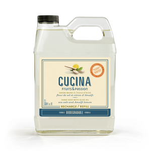 FRUITS & PASSION Cucina Hand Soap Refill Sea Salt & Amalfi Lemon 1L