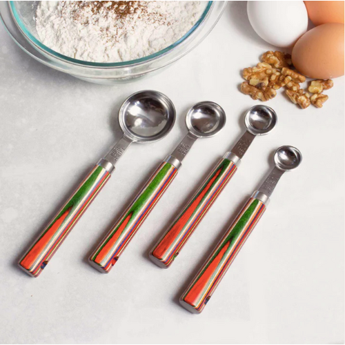 Totally Bamboo Marrakesh Measuring Spoons Set of 6 Totally Bamboo Marrakesh Measuring Spoons Set of 6