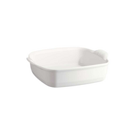 Emile Henry Square Baker Farine White