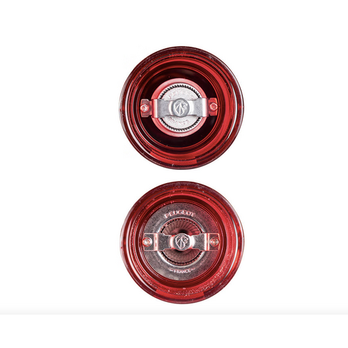 Peugeot Paris Duo Podium Red Pepper Mill and Salt Mill 18 cm