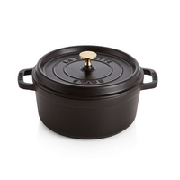Dutch Oven Round 4 QT Black Staub