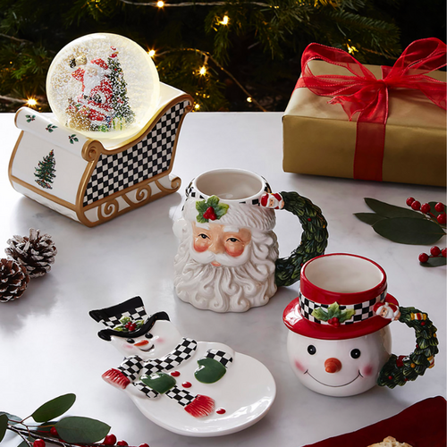 Spode Christmas Tree Snowman Toby Mug Spode Christmas Tree Snowman Toby Mug